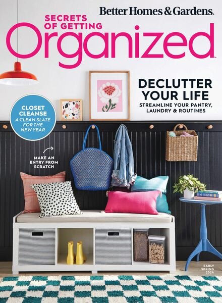 Better Homes & Gardens USA – Early Spring 2024 Cover