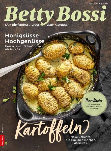 Betty Bossi – Januar 2024 Cover