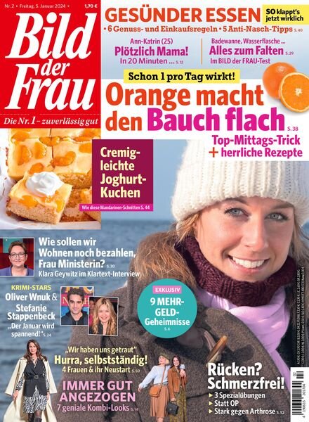 Bild der Frau – 5 Januar 2024 Cover
