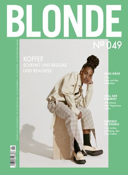 Blonde – April-September 2022 Cover