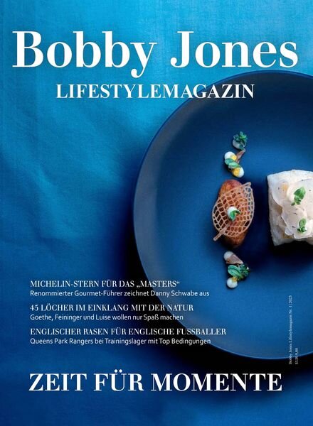 Bobby Jones Lifestyle Magazin – Nr 1 2023 Cover