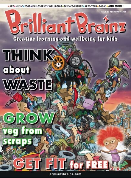 Brilliant Brainz – Issue 53 – February 2024 Cover