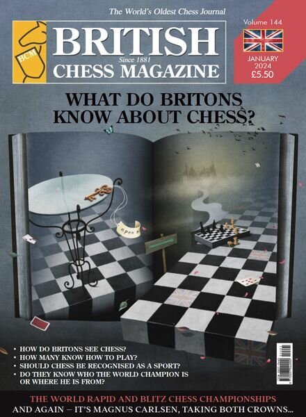 British Chess Magazine – January 2024 Cover