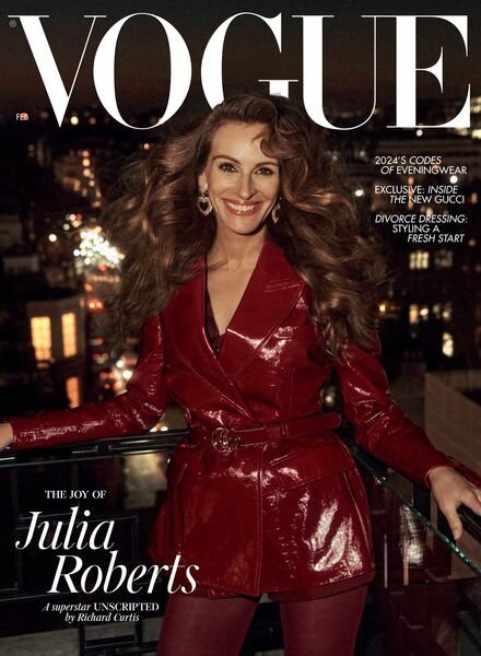 British Vogue – February 2024 Cover