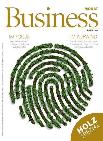 Business Monat – Janner 2024 Cover