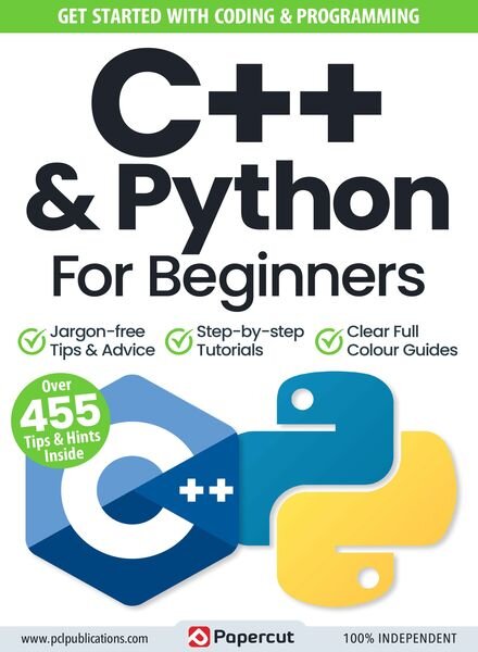 C++ & Python for Beginners – January 2024 Cover