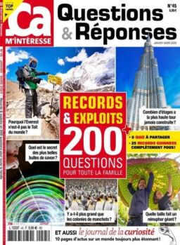 ca M’Interesse Questions & Reponses – Janvier-Mars 2024