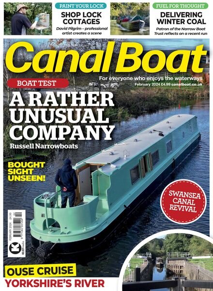 Canal Boat – February 2024 Cover