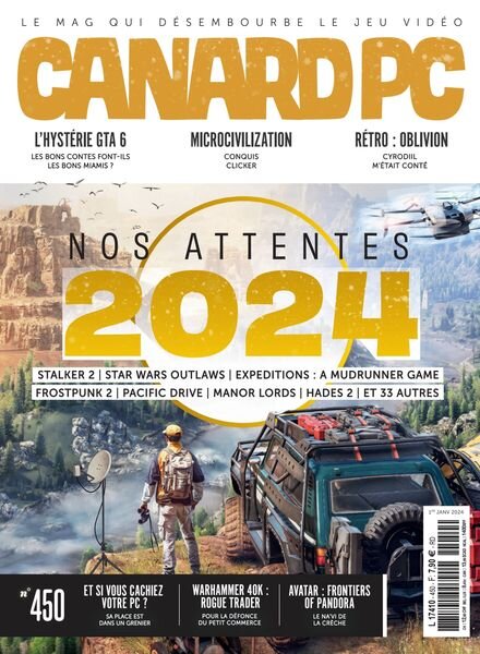Canard PC – Janvier 2024 Cover