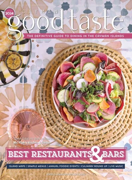 Cayman Good Taste – 2024 Cover