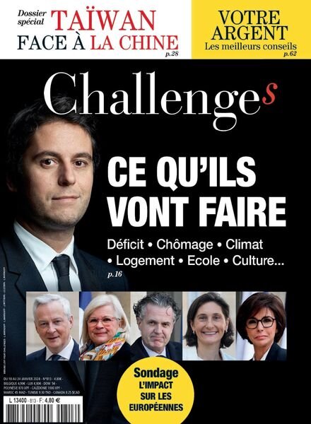 Challenges – 18 Janvier 2024 Cover
