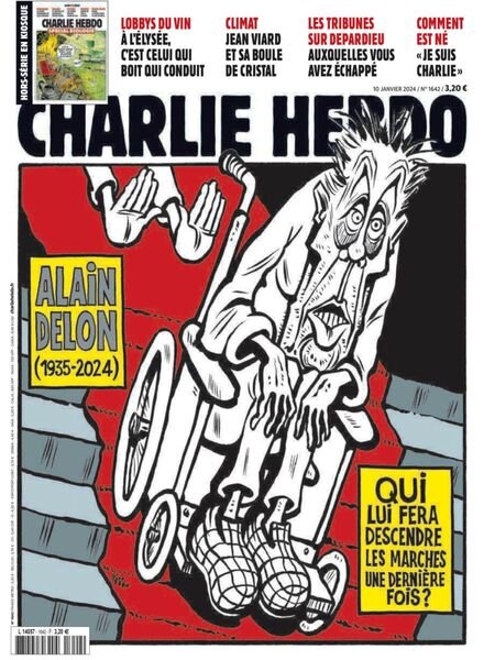 Charlie Hebdo – 10 Janvier 2024 Cover