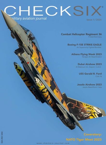 Checksix Journal – Issue 1 2024 Cover