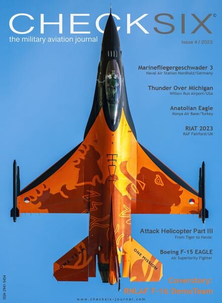Checksix Journal – Issue 4 2023 Cover