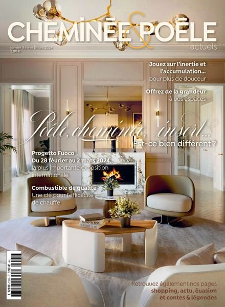 Cheminee & Poele Actuels – Janvier-Mars 2024 Cover