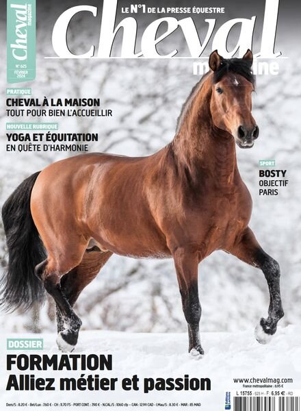 Cheval Magazine – Fevrier 2024 Cover