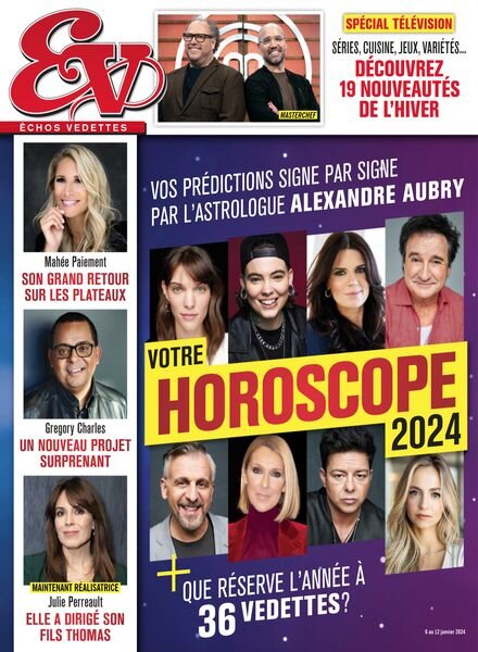 chos Vedettes – 6 Janvier 2024 Cover