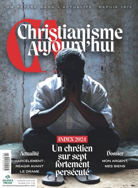 Christianisme Aujourd’hui – Fevrier 2024 Cover