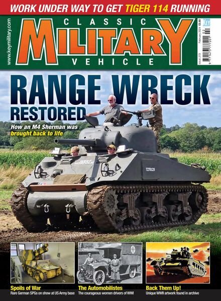 Classic Military Vehicle – February 2024 Cover