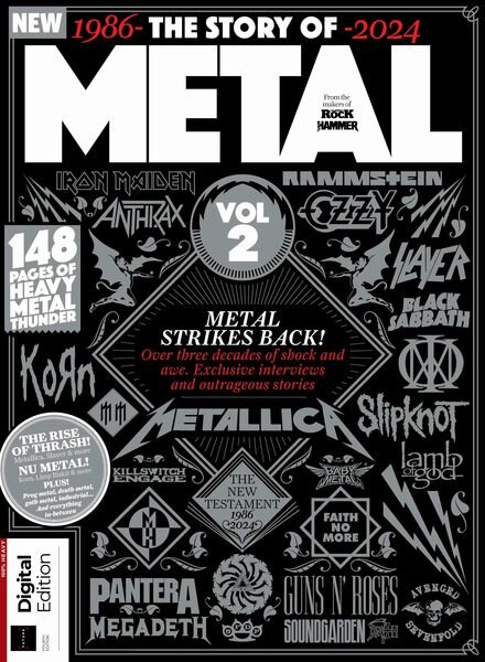 Classic Rock Special – The Story of Metal – Volume 2 4th Revised Edition – 11 January 2024 Cover