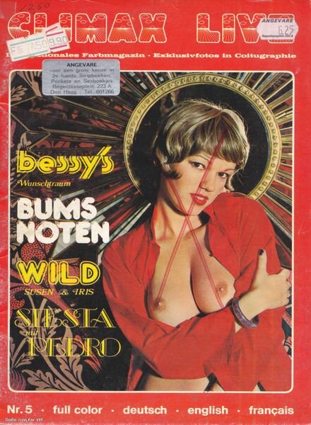 Climax Live – Nr 5 1978 Cover