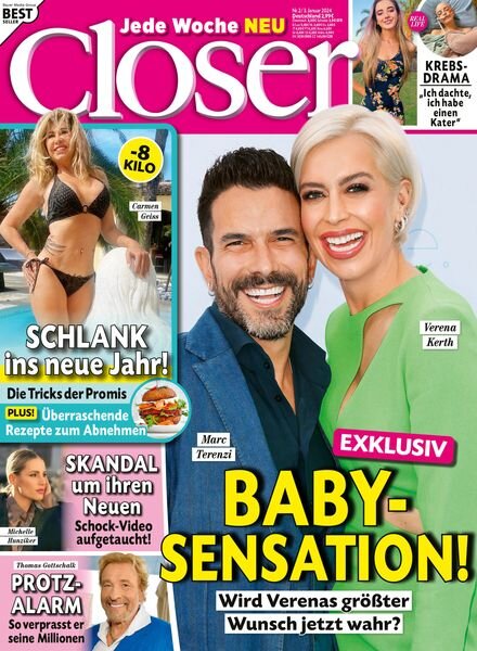 Closer Germany – 3 Januar 2024 Cover