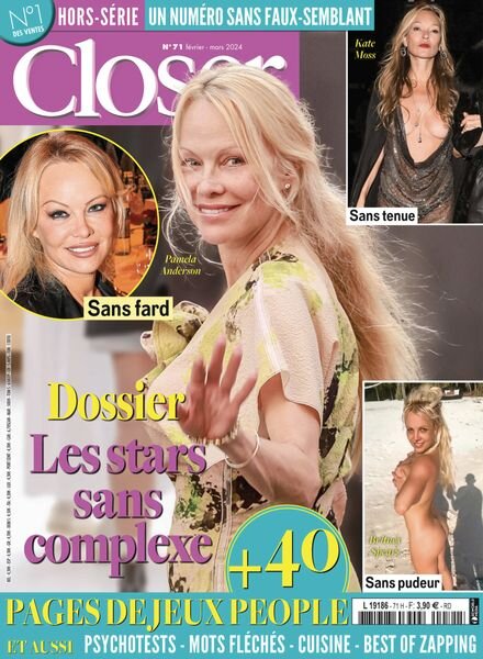 Closer – Hors-Serie Jeux – Fevrier-Mars 2024 Cover