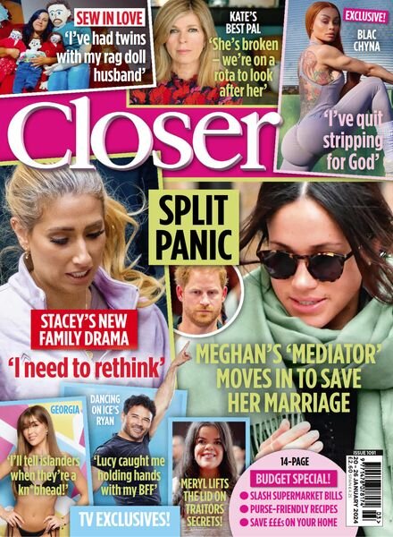 Closer UK – Issue 1091 – 20 January 2024 Cover