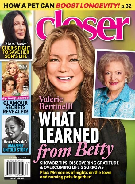 Closer USA – 22 January 2024 Cover