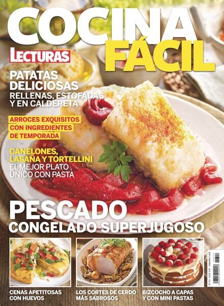 Cocina Facil Espana – Febrero 2024 Cover