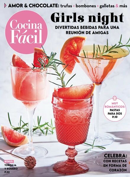 Cocina Facil Mexico – Febrero 2024 Cover
