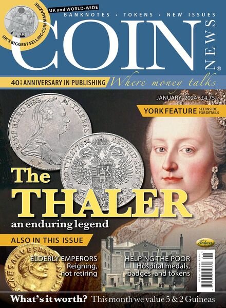 Coin News – January 2024 Cover
