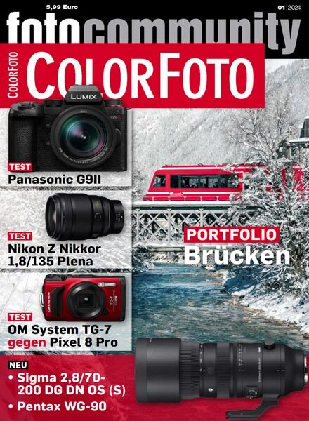 ColorFoto – Januar 2024 Cover