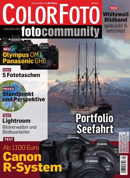 ColorFoto Magazin – April 2022 Cover