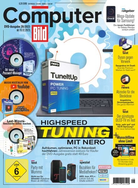 Computer Bild VIP – 15 Dezember 2023 Cover