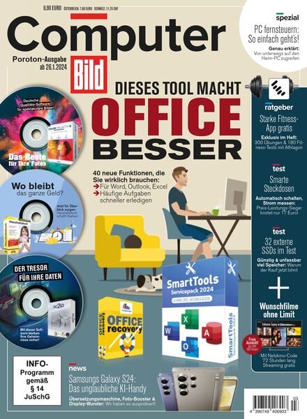 Computer Bild VIP – 26 Januar 2024 Cover