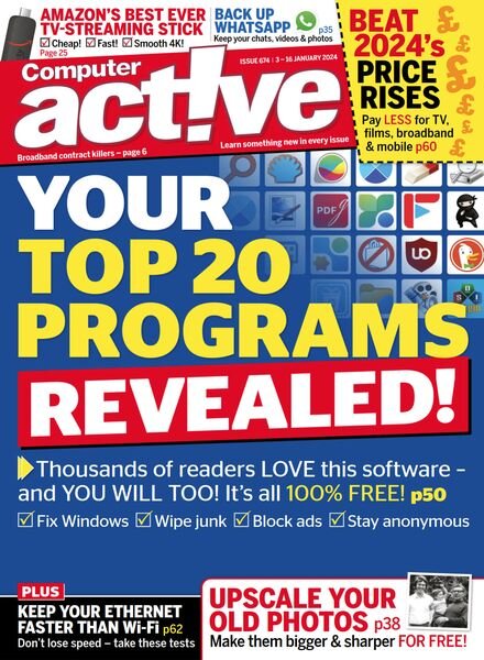 Computeractive – Issue 674 – 3 January 2024 Cover