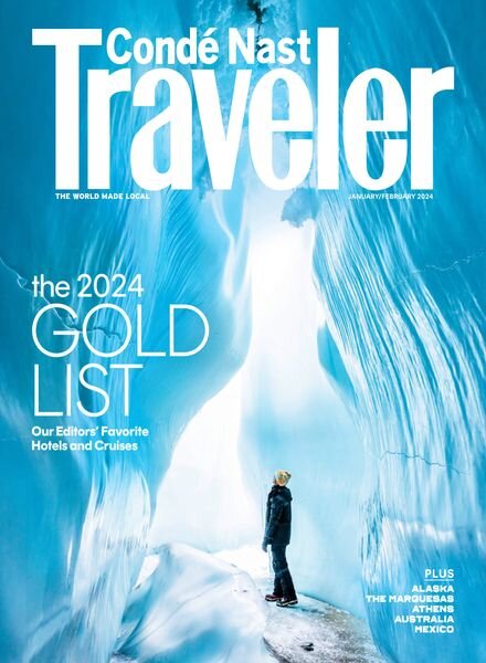 Conde Nast Traveler USA – January-February 2024 Cover