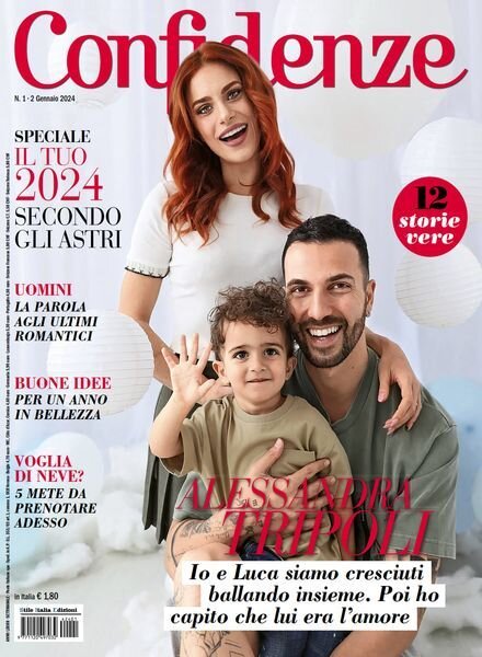 Confidenze – 2 Gennaio 2024 Cover