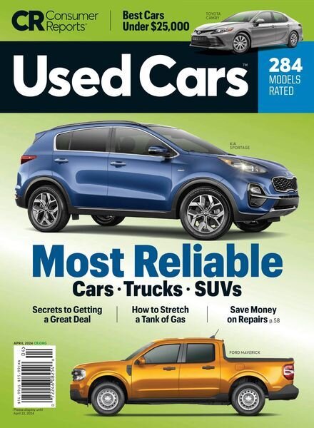 Consumer Reports Cars & Technology Guides – April 2024 Cover
