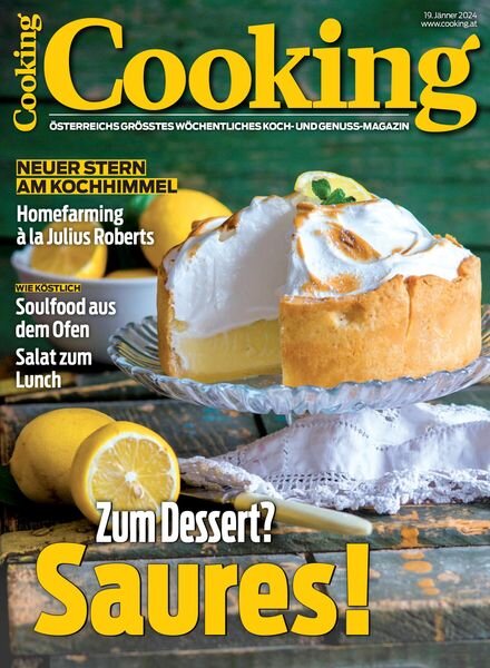 Cooking Austria – 19 Januar 2024 Cover