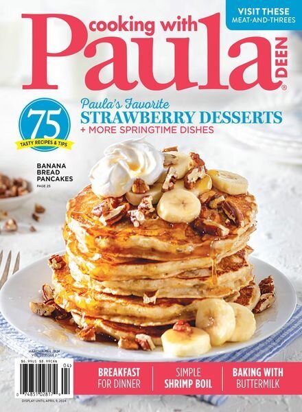 Cooking with Paula Deen – March-April 2024 Cover