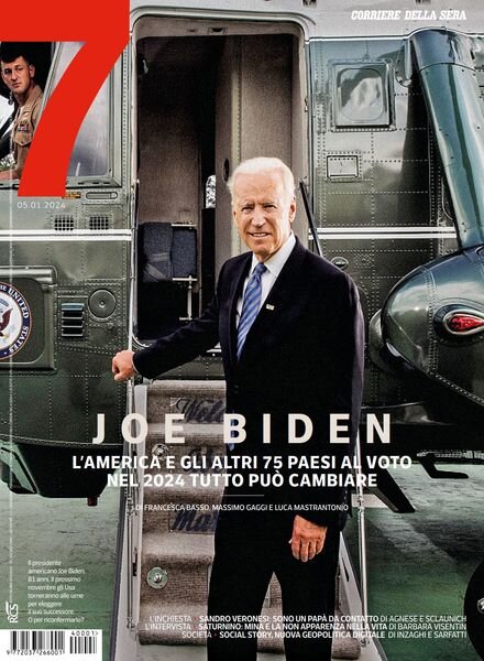 Corriere della Sera Sette – 5 Gennaio 2024 Cover