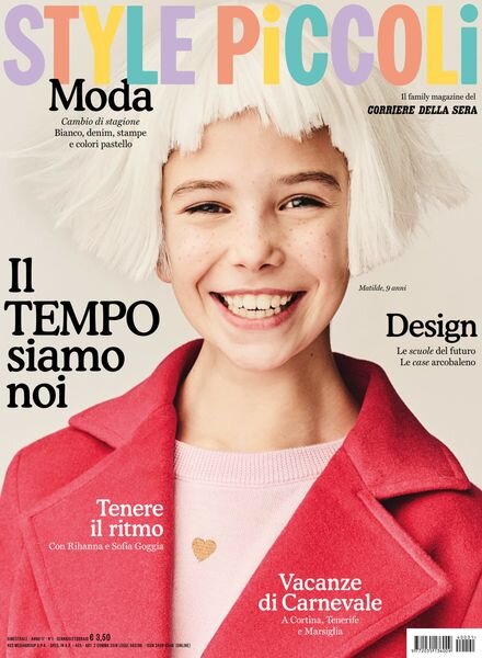 Corriere della Sera Style Piccoli – Gennaio 2024 Cover