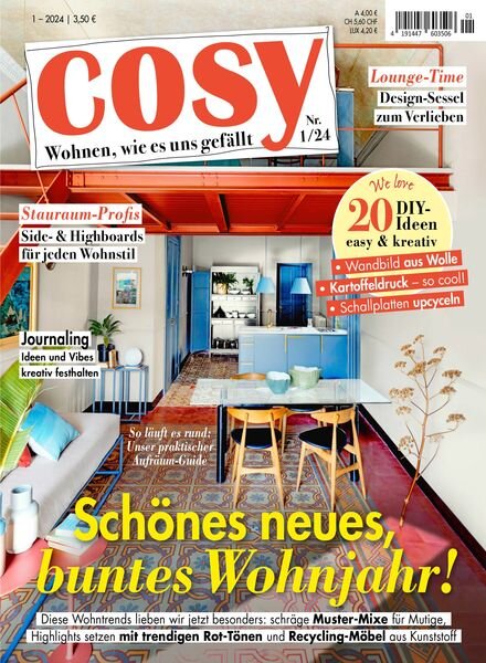 Cosy – Januar 2024 Cover