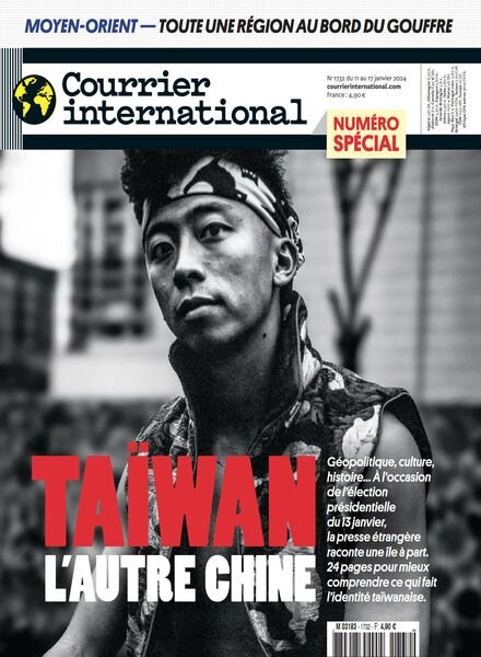 Courrier International – 11 Janvier 2024 Cover