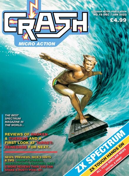 Crash Micro Action – Issue 19 – December 2023 – January 2024 Cover