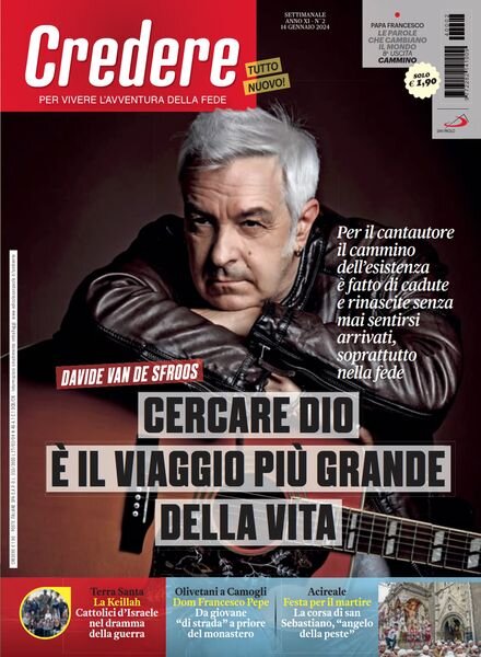 Credere – 14 Gennaio 2024 Cover