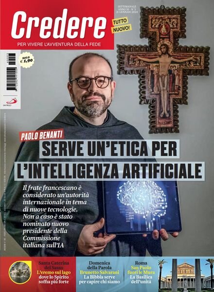 Credere – 21 Gennaio 2024 Cover