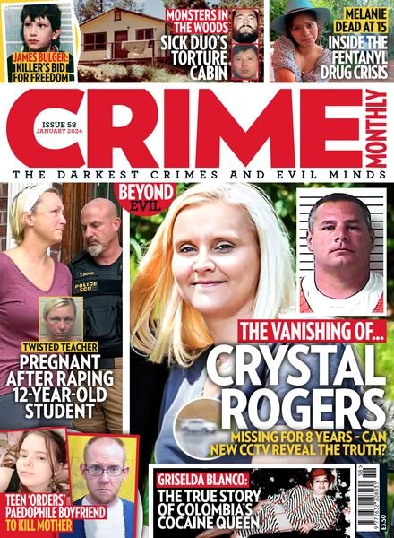 Crime Monthly – January 2024 Cover